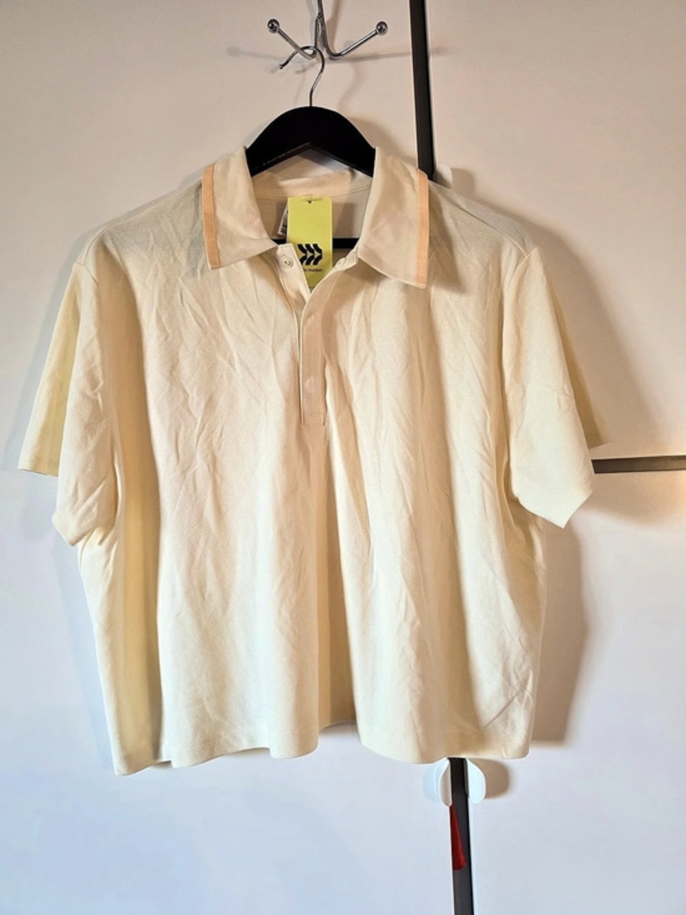 All In Motion Women's Boxy Crop Polo Tee Shirt
Size XXL